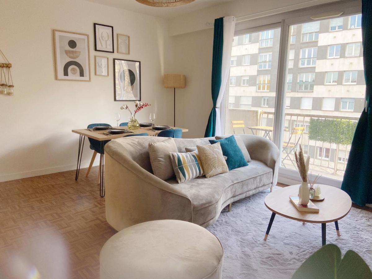 Confort & Elegance En Ville Avec Parking Gratuit Le Mans Exterior foto