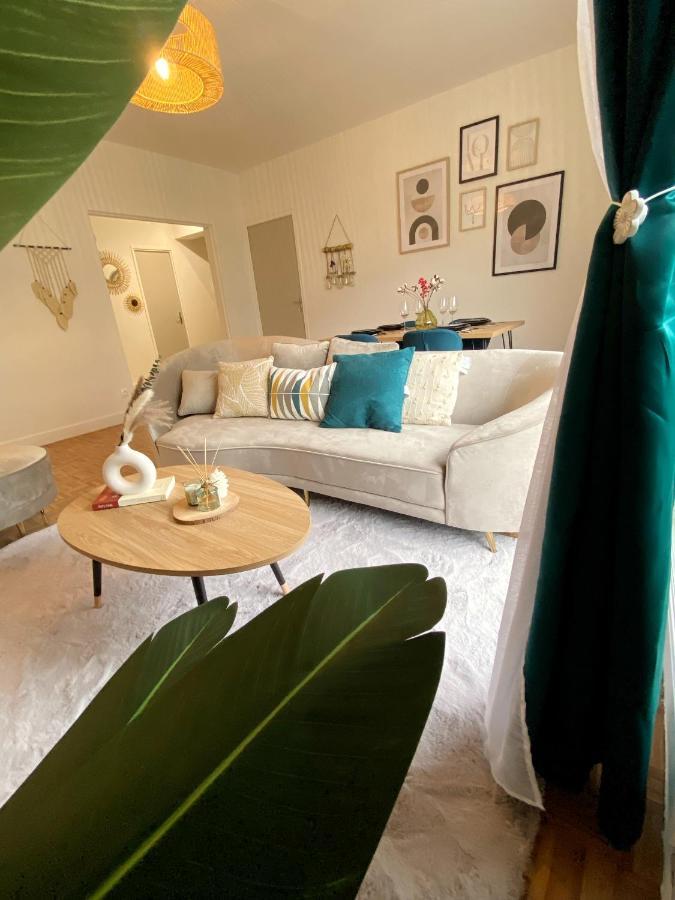 Confort & Elegance En Ville Avec Parking Gratuit Le Mans Exterior foto